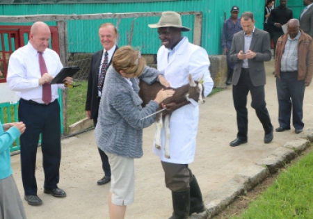 US Embassy Agriculture Counselor visits Egerton University