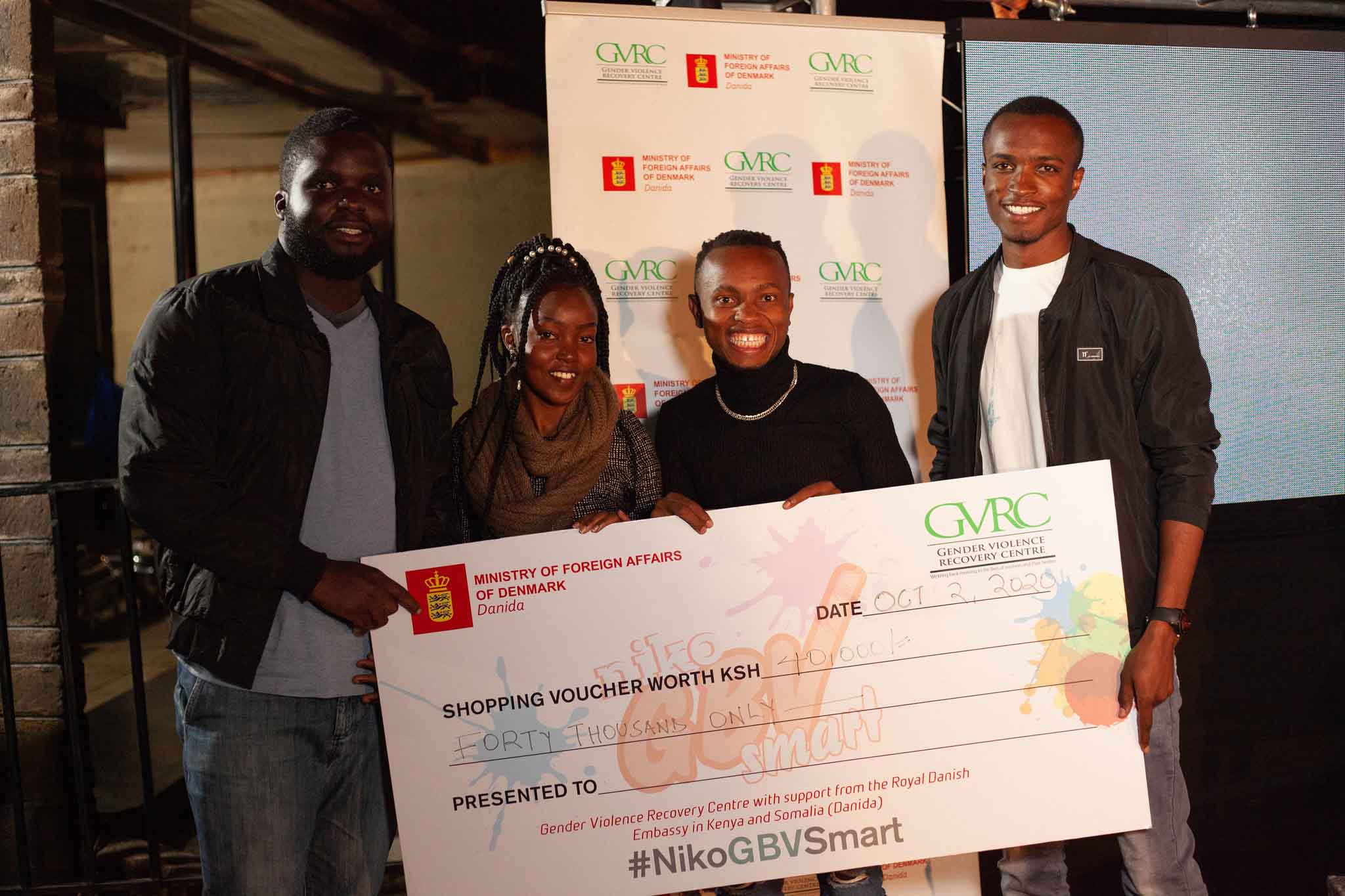 The 'Daughter of Shompole' short film by Coelib Media wins the #NikoGBVSmart festival. 